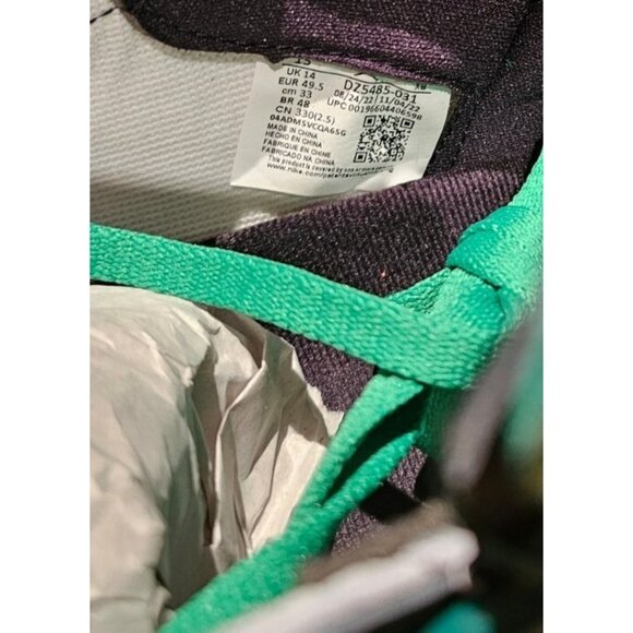 Nike Air Jordan 1 Retro High OG Celtics Black Lucky Green 2023 DZ5485-031 US 15 - Picture 6 of 7